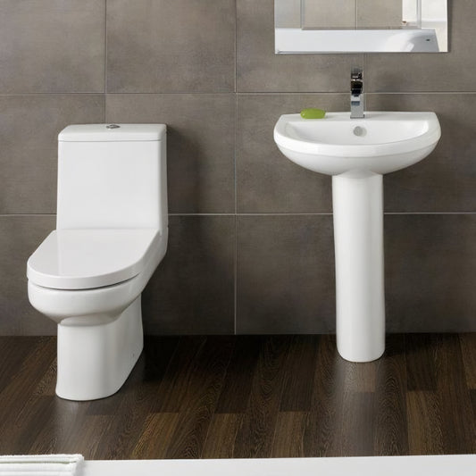 K Vit Bijoux 550mm 1th Basin & Pedestal