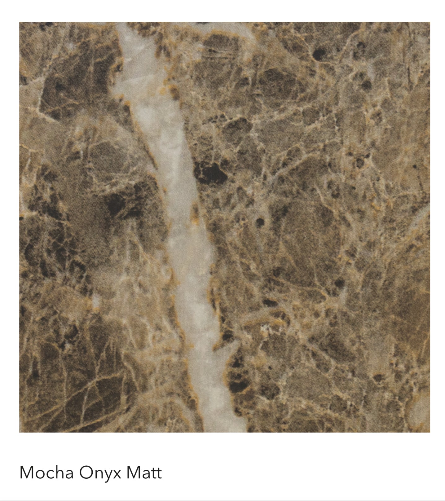 Mocha Onyx Matt Wall Panels