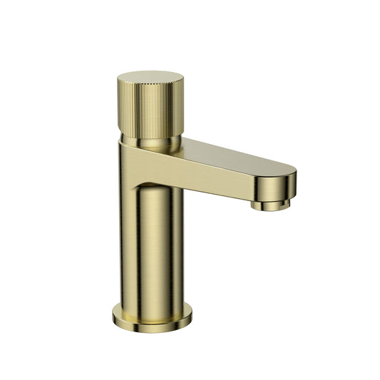 Scudo Koko Brushed Brass Taps