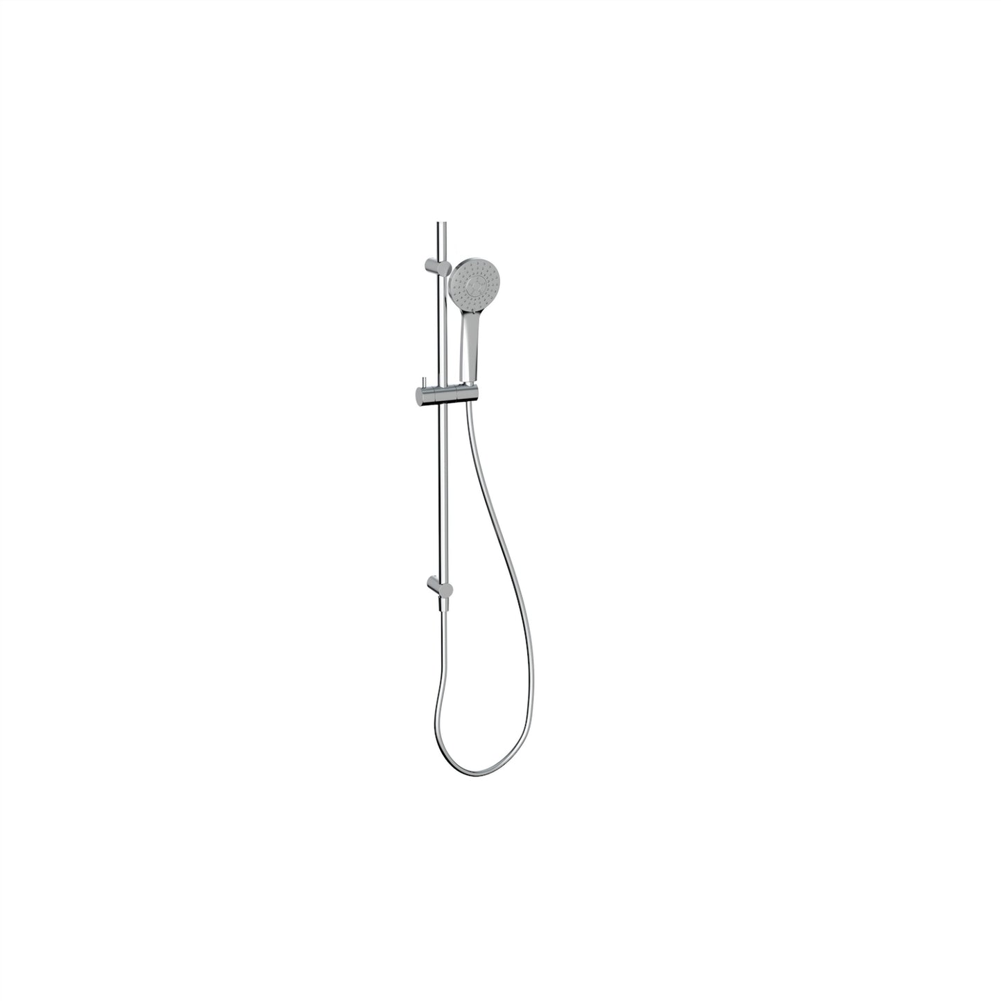 K Vit PURO ADJUSTABLE SLIDE RAIL (BUILT IN OUTLET) CHROME SHO160PO
