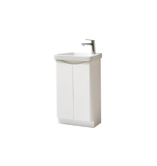Arc White 500/600/800mm Floor Standing Basin/Unit