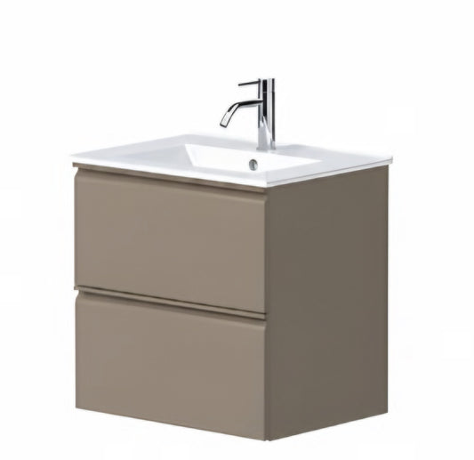 Alan T. Carr 500/600mm Kora Wall Hung 2 Drawer Unit & Basin