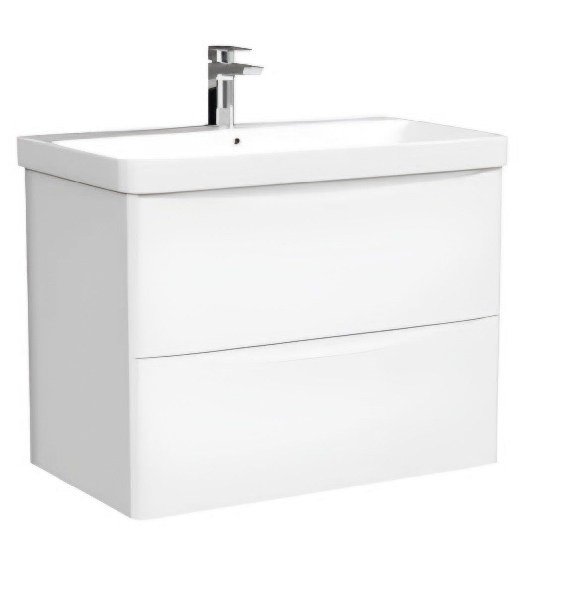 Alan T. Carr Inca Wall Hung 2 Draw Unit & Basin