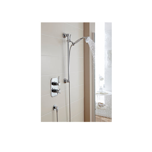 Viktory Option 4 Thermostatic Concealed Shower with Adjustable Slide Rail Kit