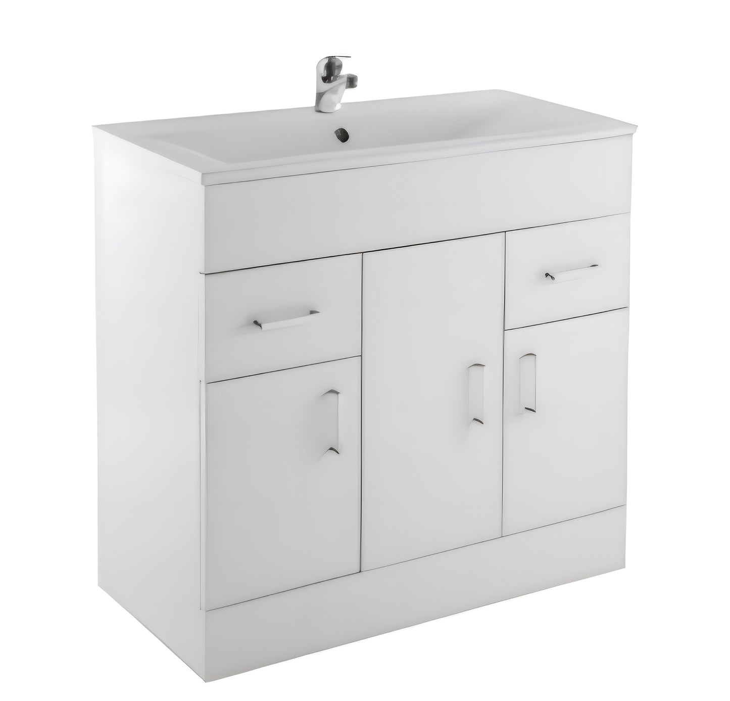 Alan T. Carr Toronto Floor Standing Unit & Basin White