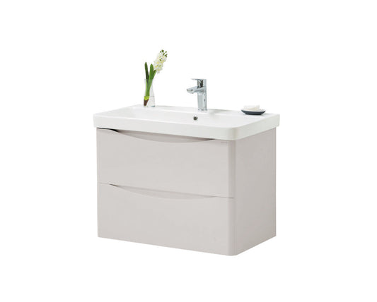 Arc Cashmere Wall Hung Basin/Unit