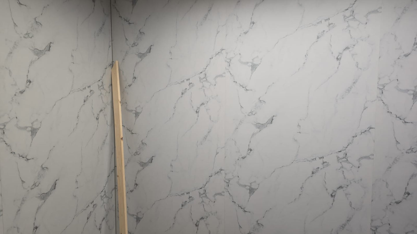 K Vit Milan Carrara White Matt Wall Panels