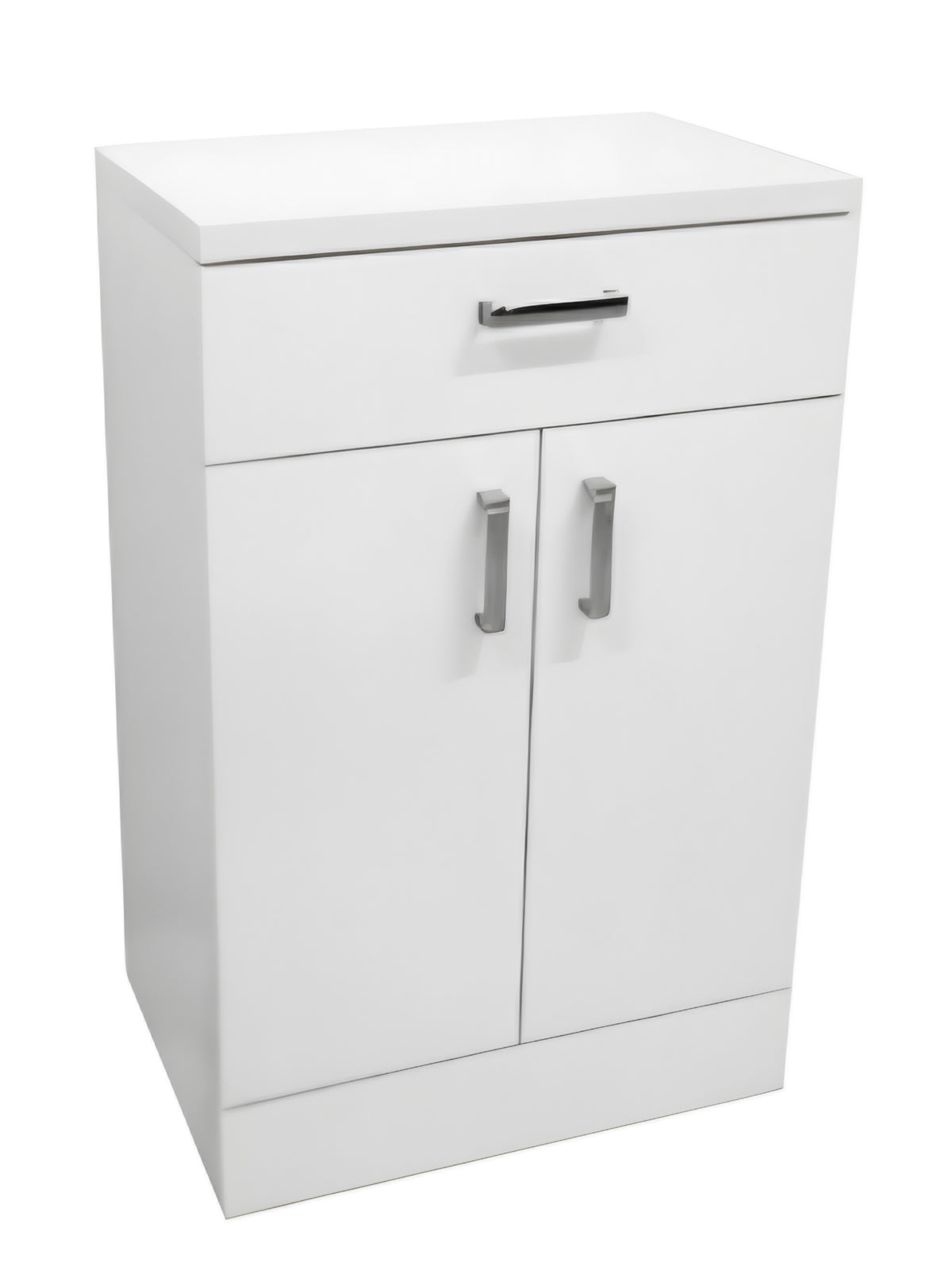 Alan T. Carr Broadway 2 Door 1 Drawer Base Unit White