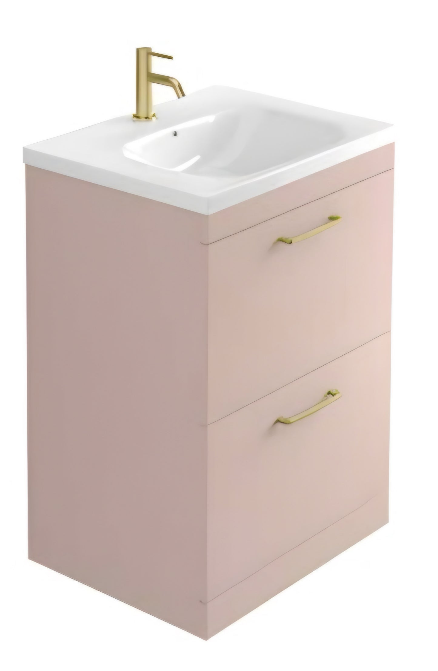 Alan T. Carr Darcy Floor Standing 2 Drawer Unit & Basin
