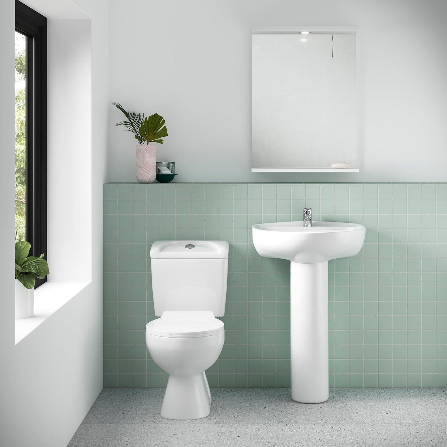 Melbourne Pan, Cistern and Seat