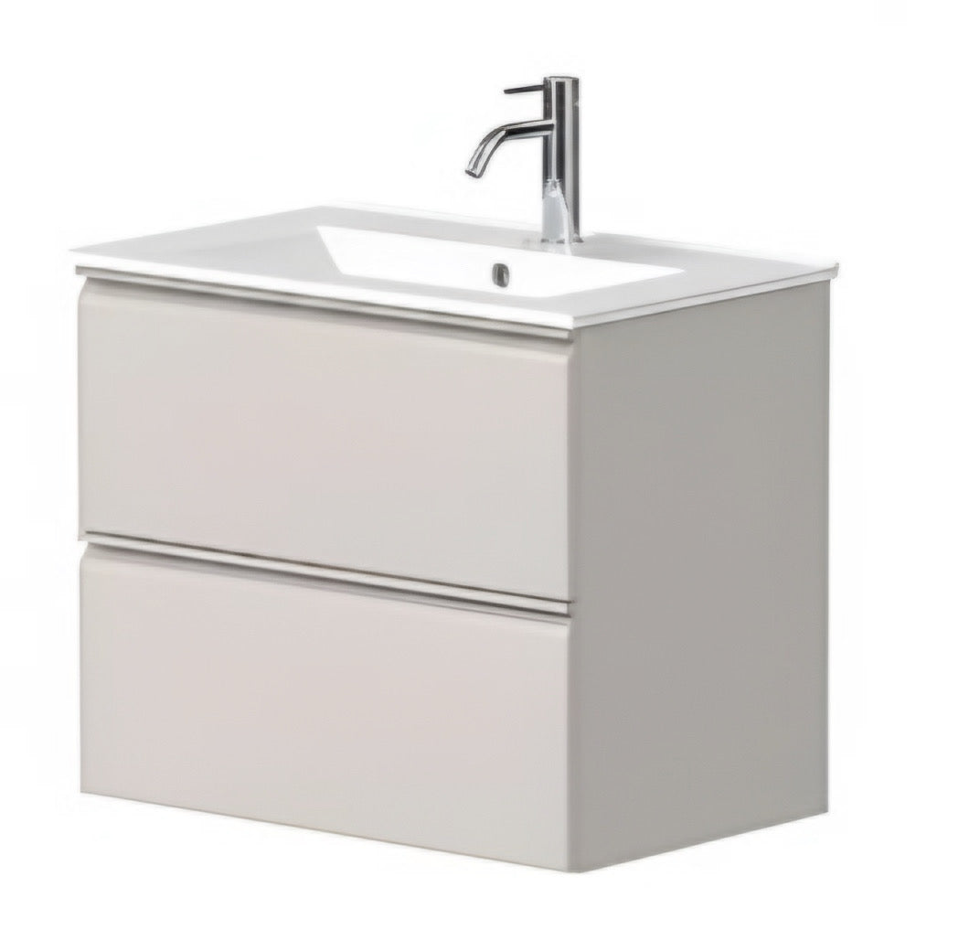 Alan T. Carr 500/600mm Kora Wall Hung 2 Drawer Unit & Basin