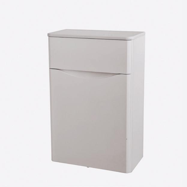 Nevis Cashmere WC Cabinet, Tall Unit