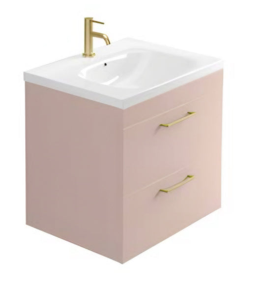Alan T. Carr Darcy Wall Hung 2 Drawer Unit & Basin