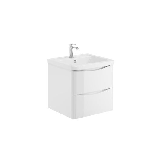 Scudo Bella 500/600/800m Wall Hung Cabinet & Basin