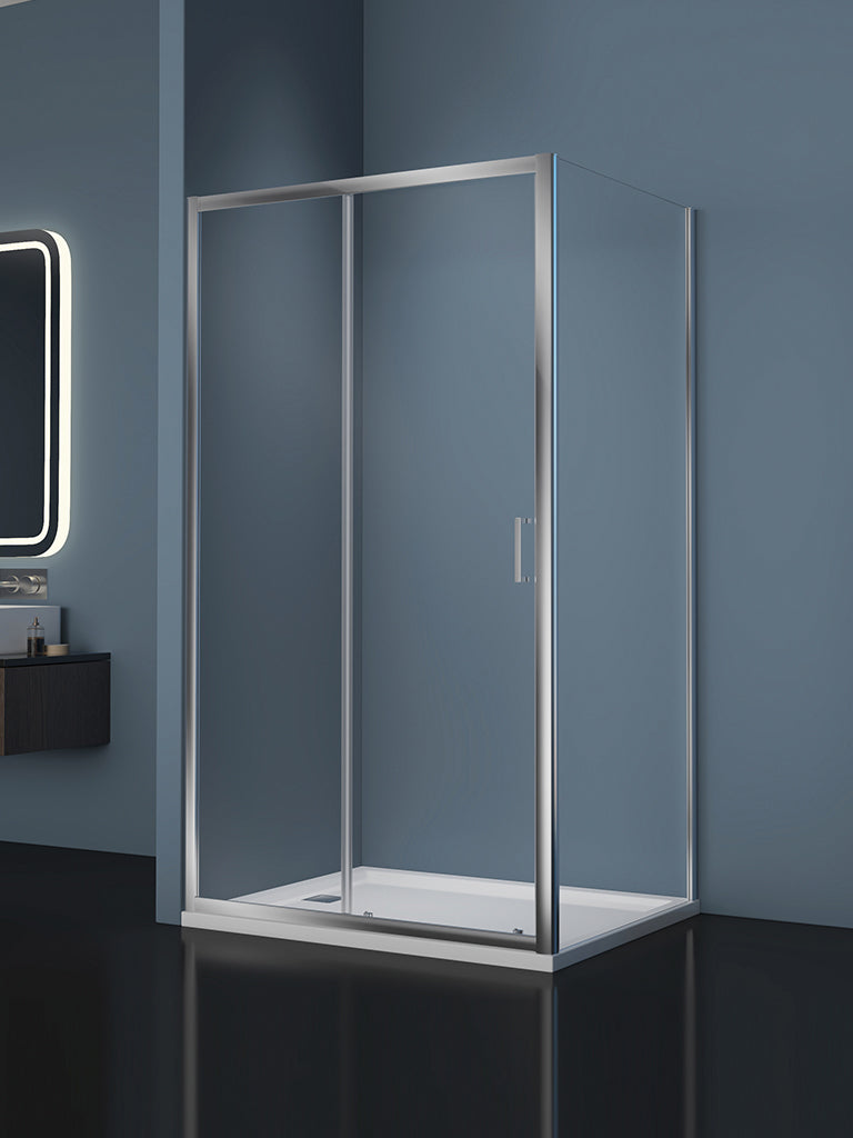 Giavani Intro 6mm Sliding Door Enclosures Chrome