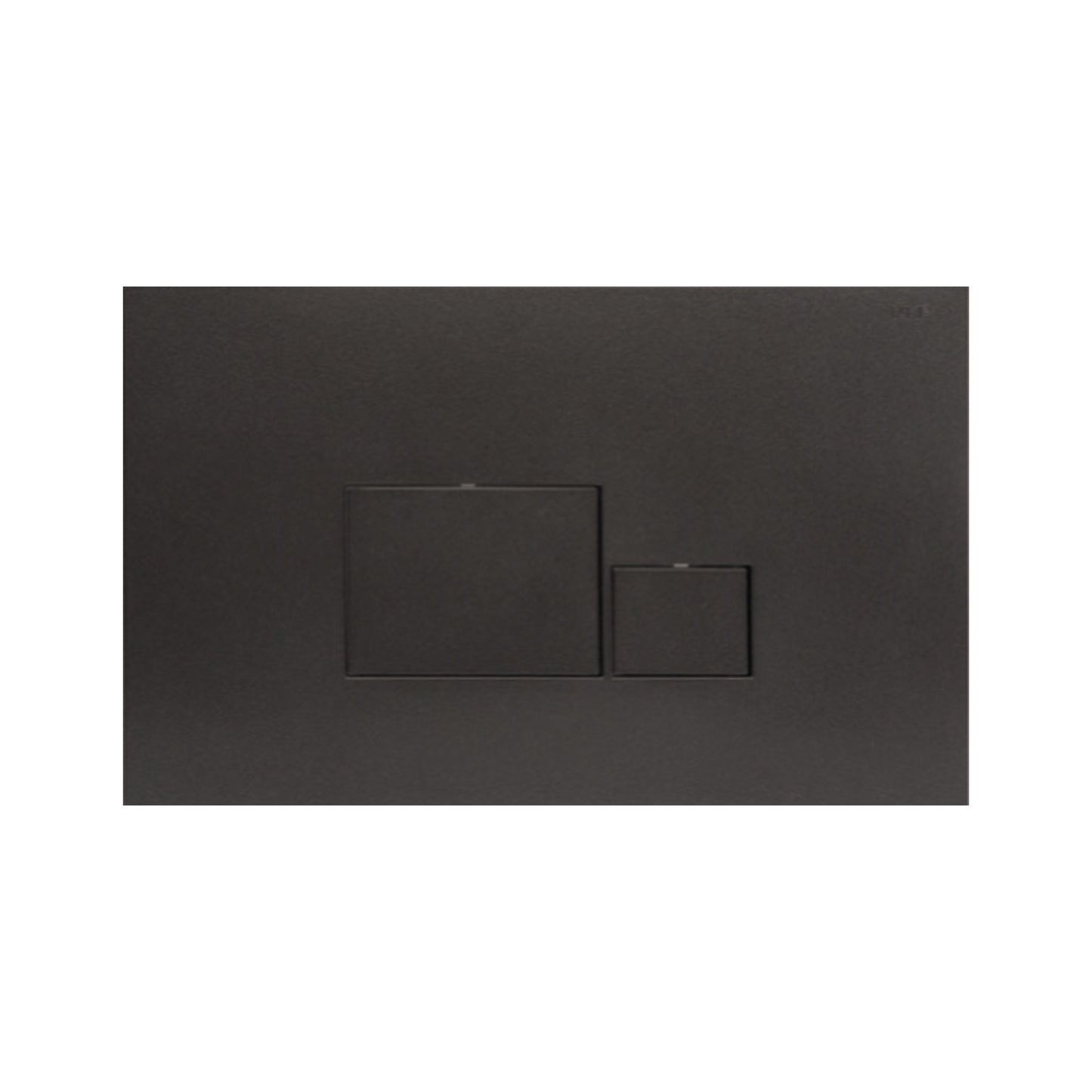 K Vit Keytech Flush Plate Chrome, Black or White for wall hung frame
