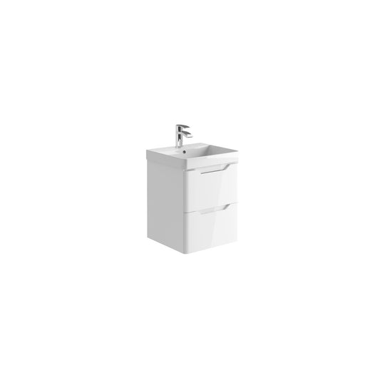 Scudo Ella 500/600/800m Wall Hung Cabinet & Basin