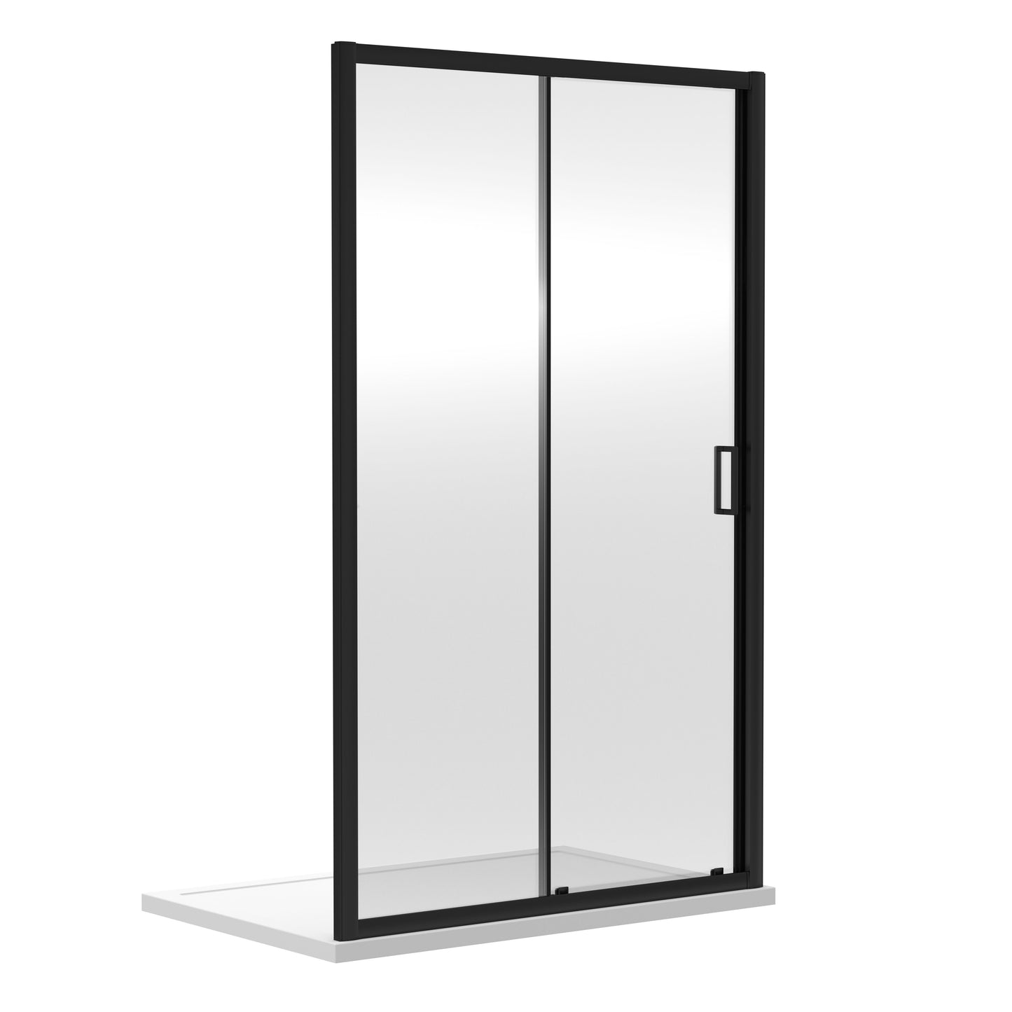 Nuie Choices Ensky 6mm Sliding Door Black