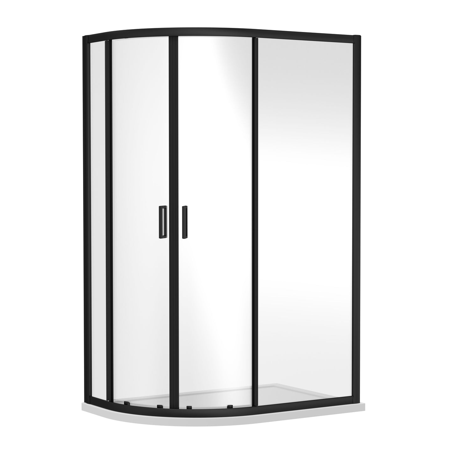 Nuie Choices Ensky 6mm Offset Quadrant Enclosures Black