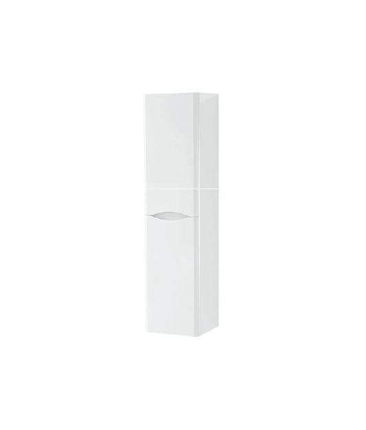 Nevis Matt White WC Cabinet, Tall Cabinet