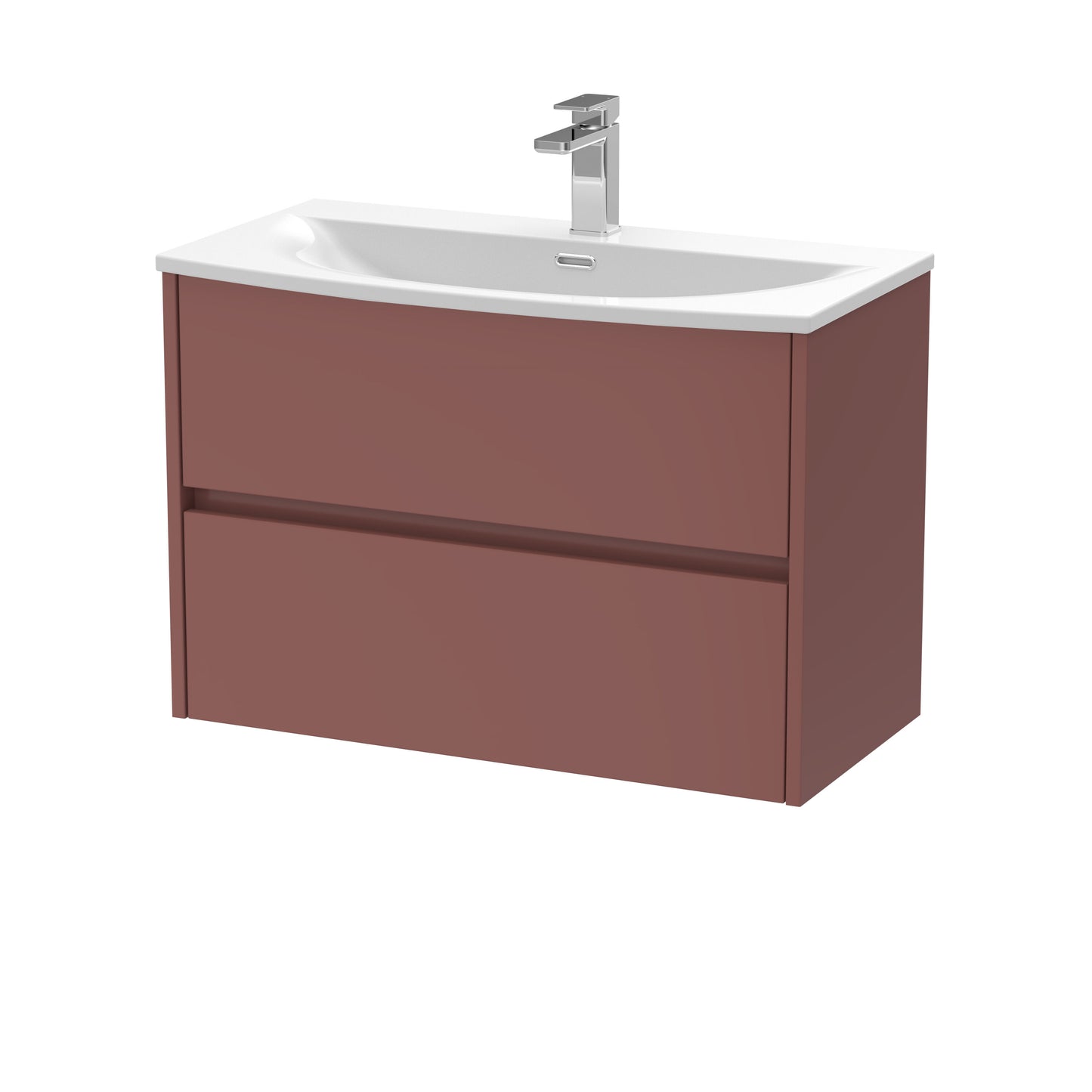 Nuie Havana 500/600/800mm 2 Drawer Wall Hung Basin Cabinet
