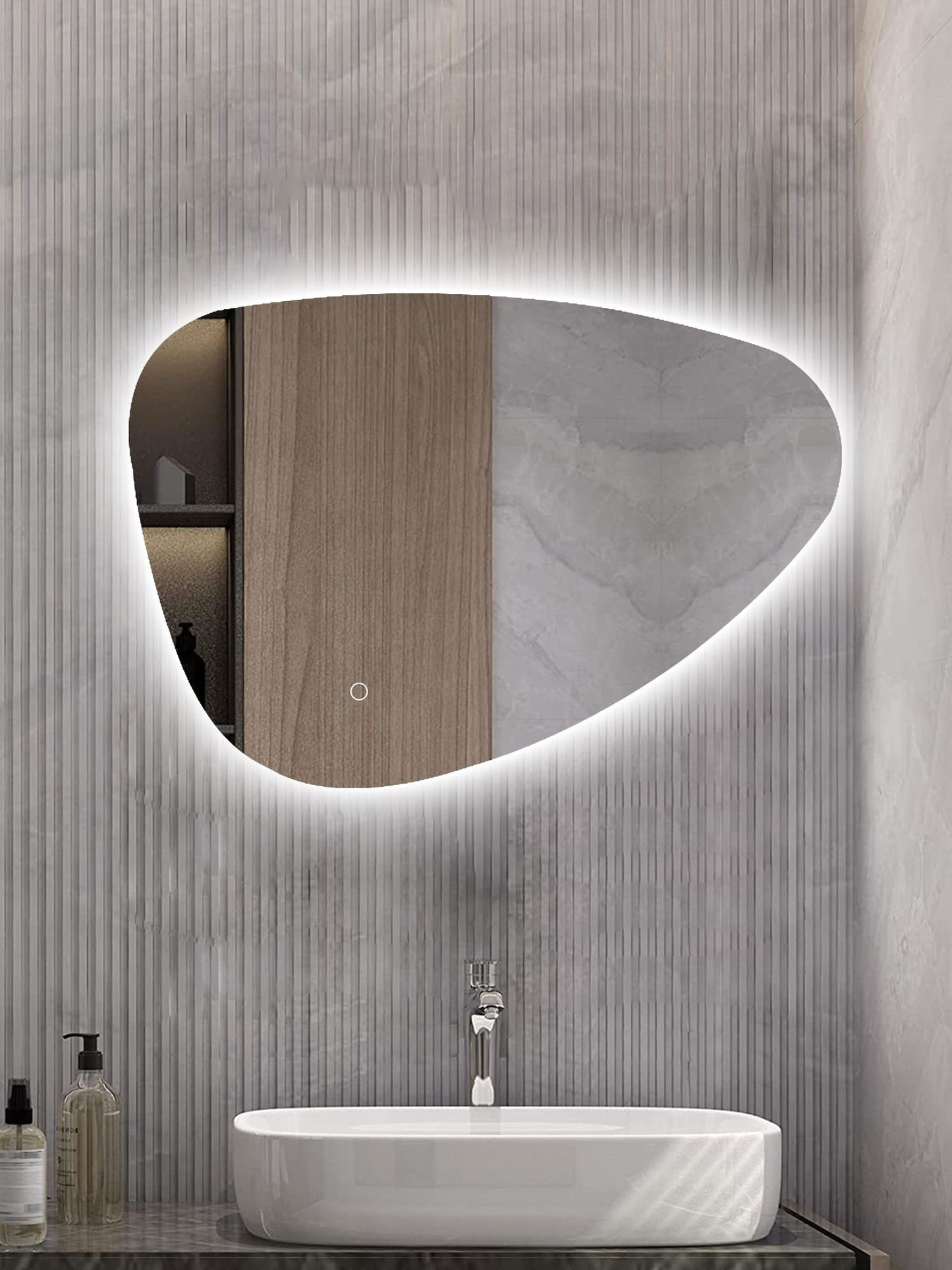 Giavani Hermes 550x800mm Steam Free Colour Changing Mirror