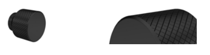Alan T. Carr Anna Matt Black Handles