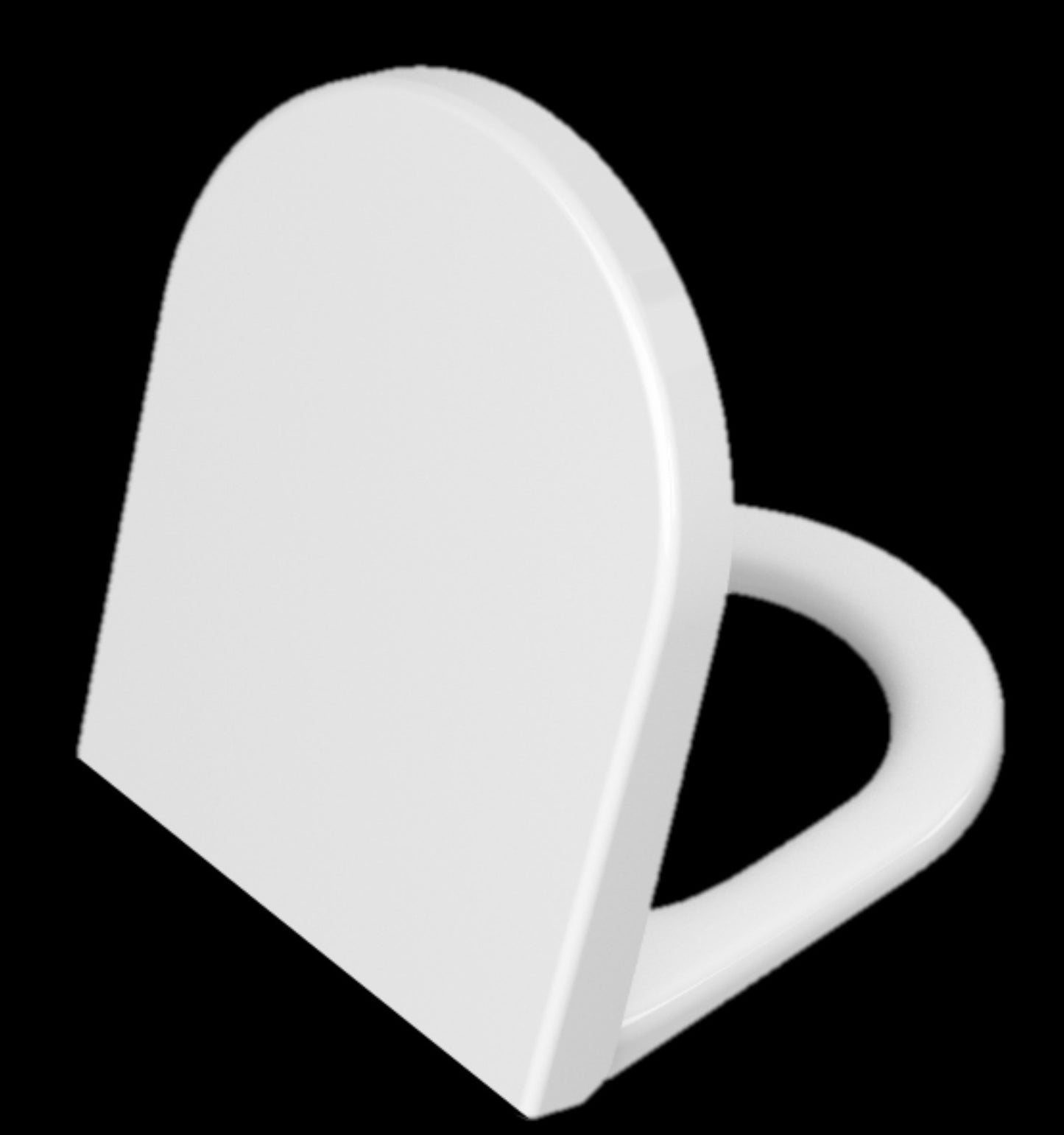 K Vit Standard D Wrapover Standard D Shaped Toilet Seat SEA101D