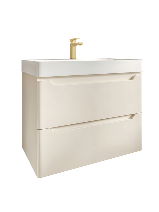 Giavani Sienna Wall Hung 600/800mm Vanity Matt Cashmere