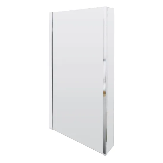 Pacific Chrome 6mm L-Shape Bath Screens