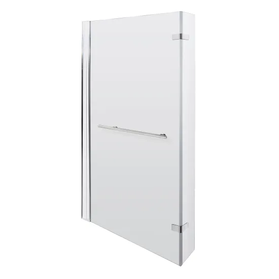 Pacific Chrome 6mm L-Shape Bath Screens