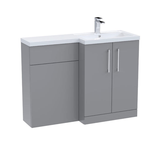 Arno Satin Grey Combination by Nuie