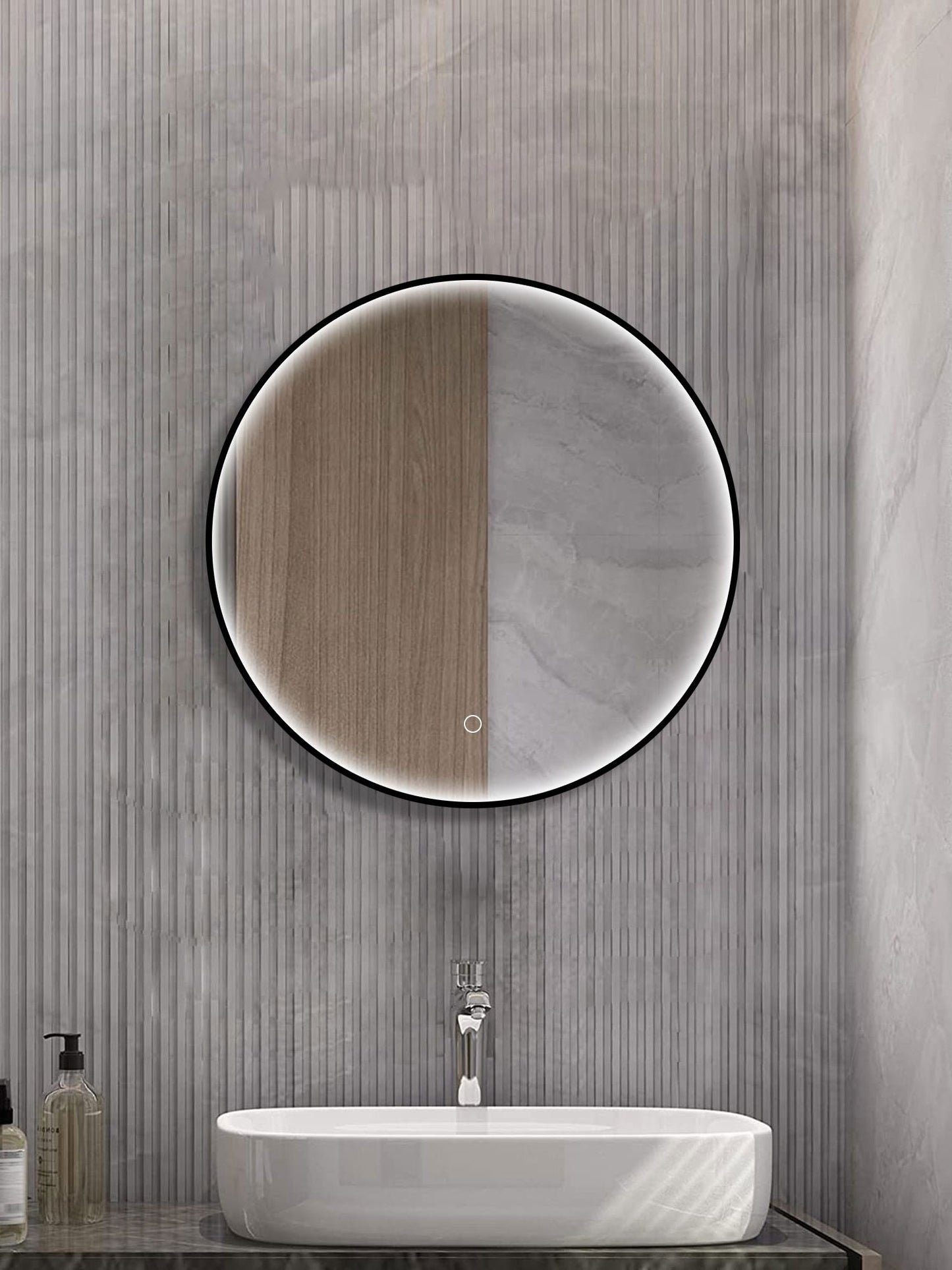 Giavani Luna 600/800mm Steam Free Colour Changing Mirror