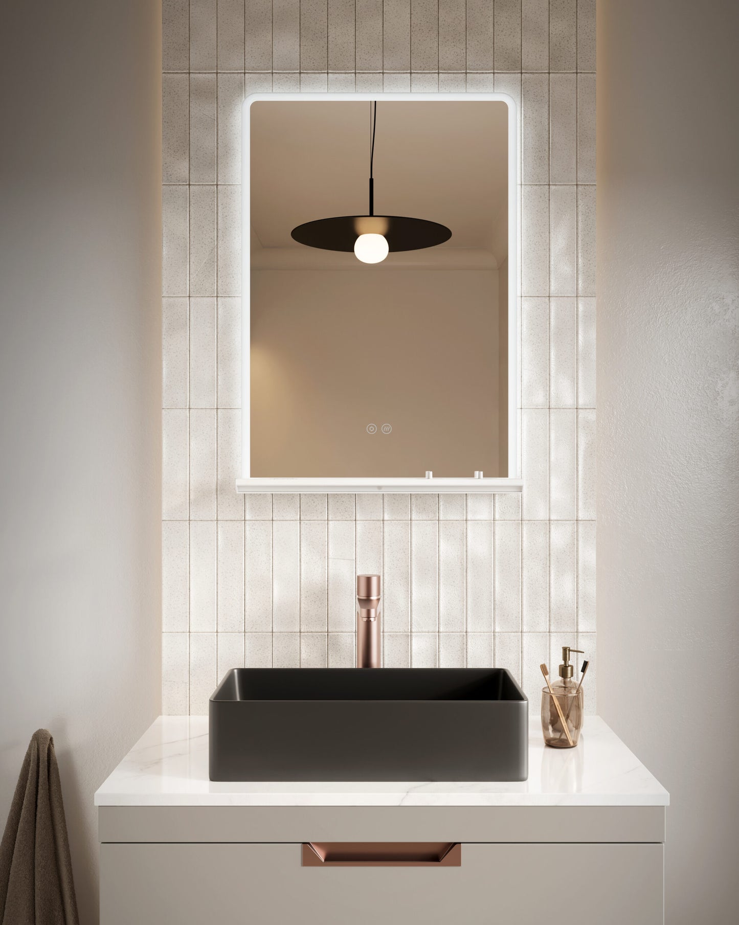 Scudo Charj LED Mirror
