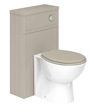 Alan T. Carr Greenwich WC Unit Stone Grey