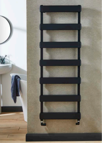 Banff Textured Black Designer Radiator