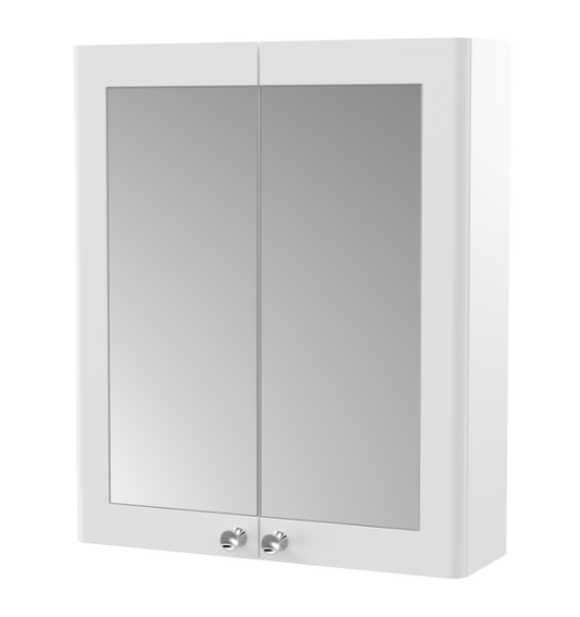 Classique 600mm Mirror Cabinet H715 X W600 X D180