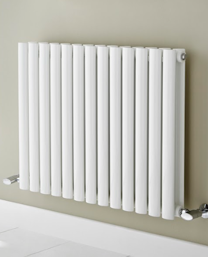 Libra White Horizontal Radiator