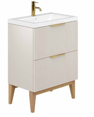 Alan T. Carr RAE Floor Standing 2 Drawer Unit & Basin With Legs