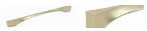 Alan T. Carr Anna Brushed Brass Handles