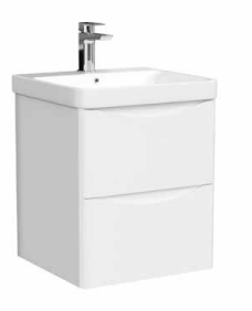 Alan T. Carr Inca Wall Hung 2 Draw Unit & Basin