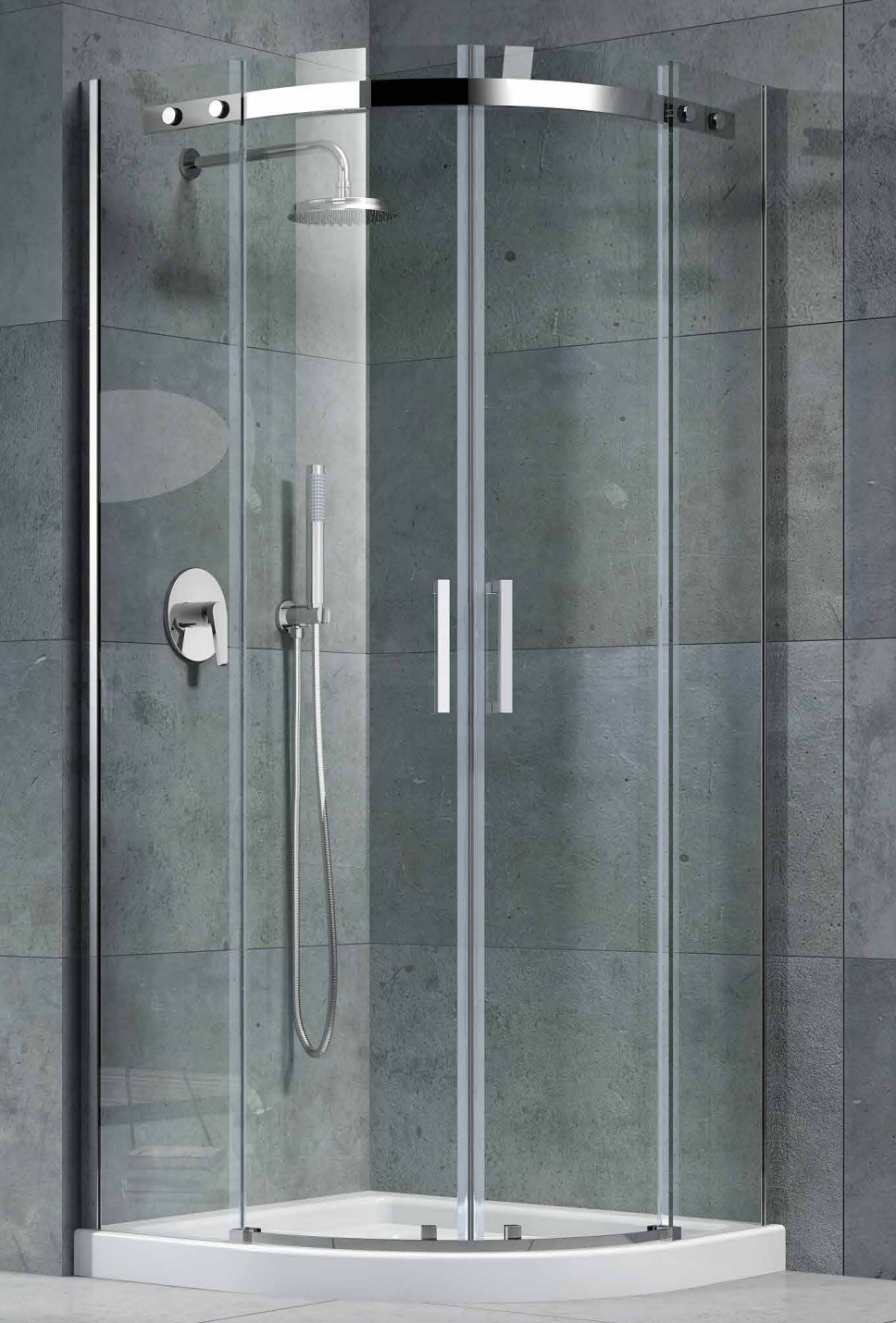 Alan T. Carr Elite 8mm Chrome 2 Door Quadrant