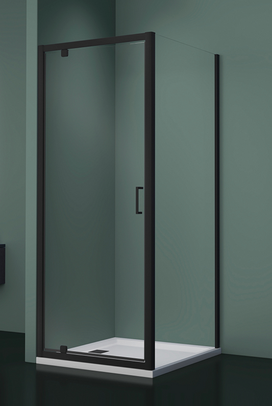 Giavani Intro 6mm Pivot Door Enclosures Black