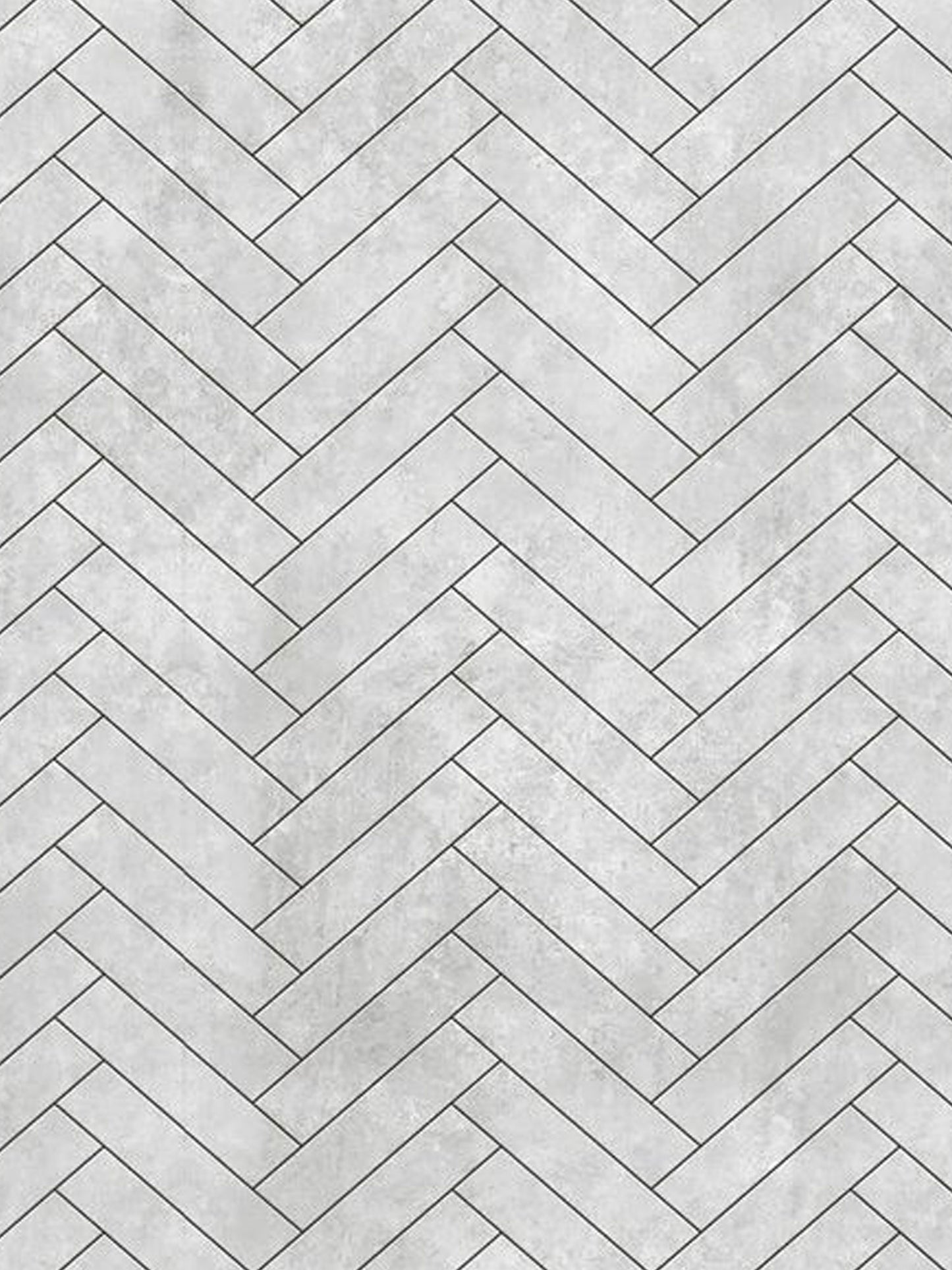 Chevron Grey Matt Wall Panels