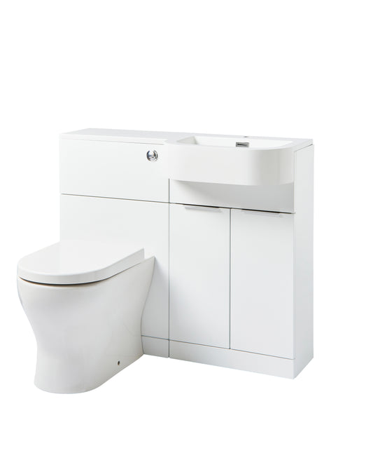 K Vit Fusion Furniture Pack 1000mm - includes cistern, handles and overflow