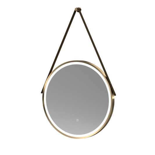 Nuie Salana Brushed Brass Mirror. Various Sizes