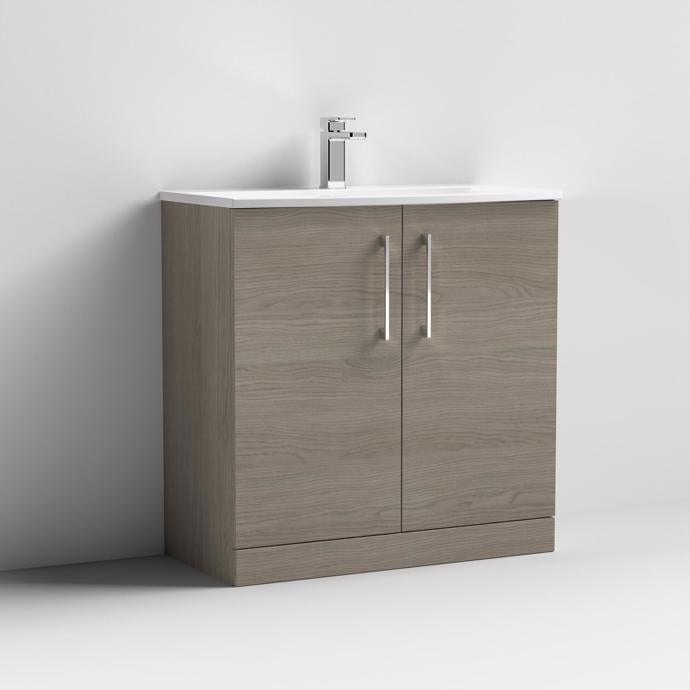 Arno 500/600mm 2 Door Floor Standing Basin Cabinet. Various Colours