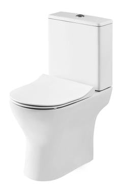 Freya Compact Rimless Pan, Cistern & Soft Close Seat