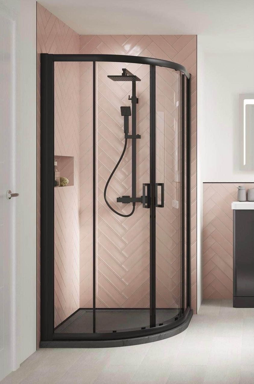 Black Quadrant Shower Enclosure Deal