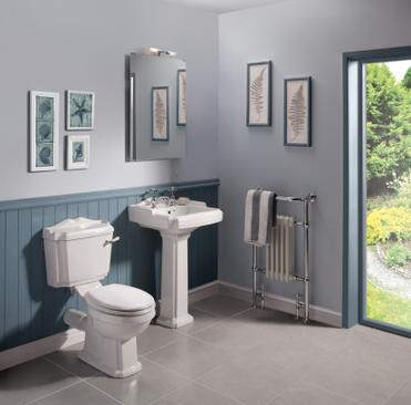 Nuie Legend Pan, Cistern & Standard Seat